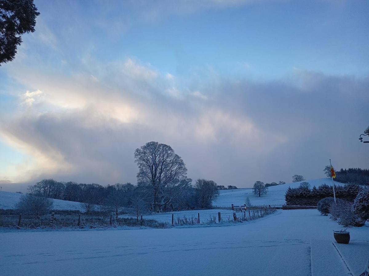 The West Wing At Eriviat Hall Hot Tub Henllan  Eksteriør billede
